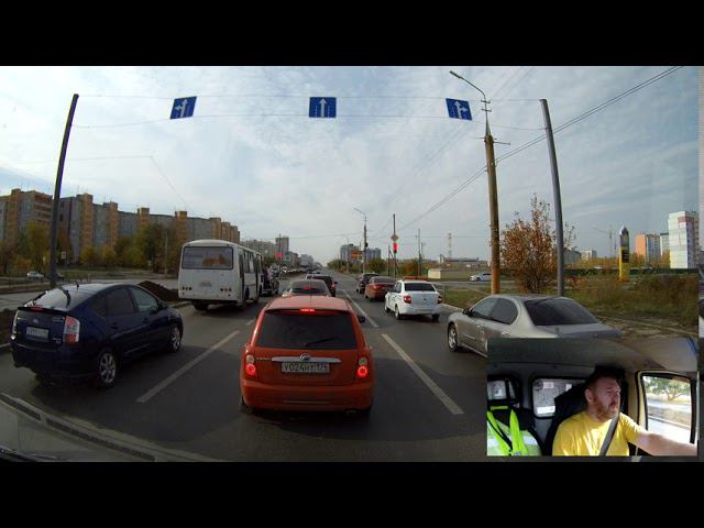 Курган // проезд по городу // осень 2020 смотреть онлайн