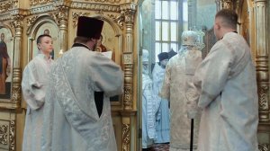 Крещение младенца Александра Куманец.