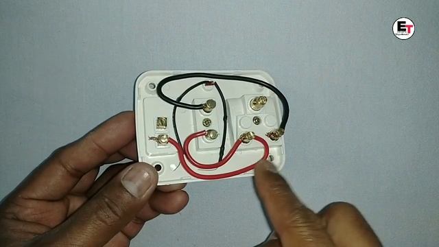 combined 1 switch 2 socket 5 pin and 2 pin wiring |switch socket combined wiring смотреть онлайн