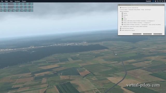 Four Seasons plugin for X-Plane 11 in action! смотреть онлайн