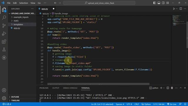 Upload, Show and Download Video in Flask with Source Code | Reusable Project Component | Ubaid смотреть онлайн
