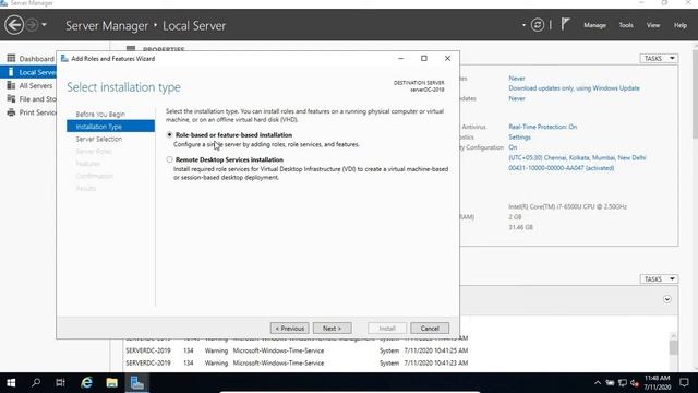 Understanding server manager in Windows server 2019 | Hindi смотреть онлайн