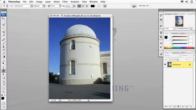 Total Training for Adobe Photoshop CS3: Essentials Ch2. L6. Examining the Document Window смотреть онлайн