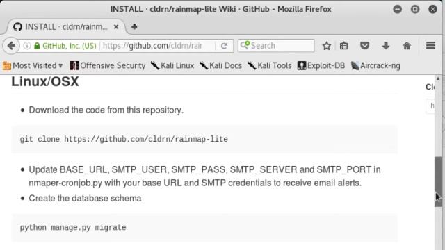 Installing Rainmap Lite on Kali R2 смотреть онлайн