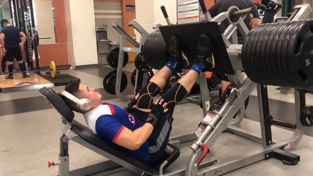 900 Lbs Leg Press 21 Months Post Op