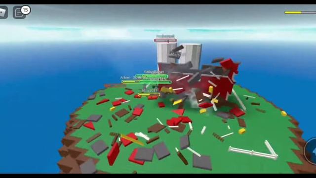 Выживаю в новых стихийных бедствиях Roblox Natural disaster survival смотреть онлайн
