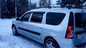 Лада Ларгус универсал и прицеп МЗСА 817703 001 05 ТД Прицеп НН