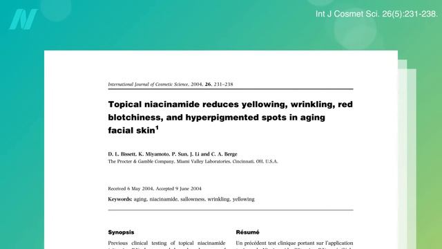 The Benefits of Topical Niacinamide for Reversing Skin Aging смотреть онлайн