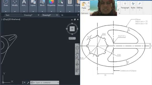 Exercise 6 Autocad смотреть онлайн