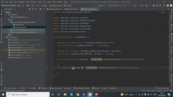 Websocket Integration in Android | Websocket Android Tutorial #websocket #android #androidapp  #app