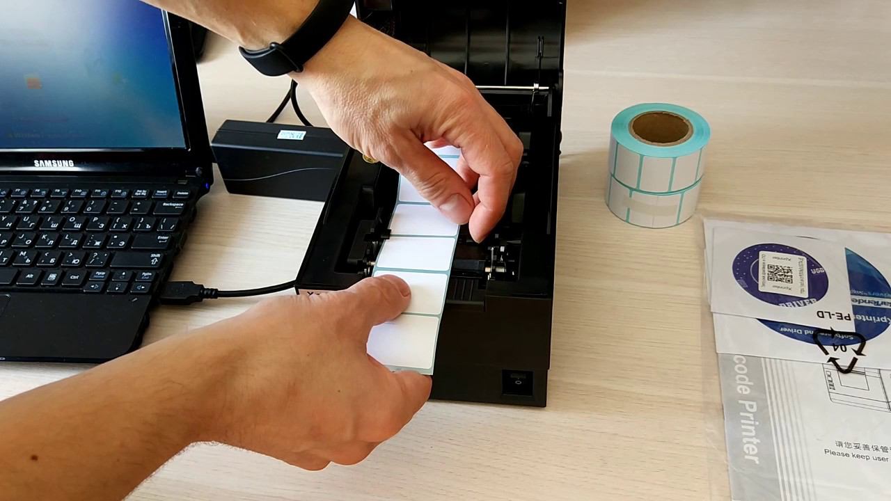 Обзор принтера этикеток Xprinter XP-235B