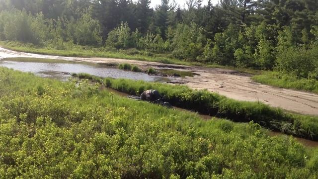 BRP 2013 Can-Am Outlander Xmr 1000 tested on deep mud water смотреть онлайн