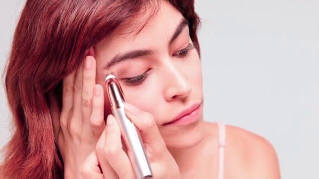 How To Use Eyebrow Trimmer Face Brows Hair Remover Epilator Pen Mini Electric Shaver смотреть онлайн