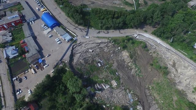 Ульяновск оползень с высоты птичьего полета смотреть онлайн