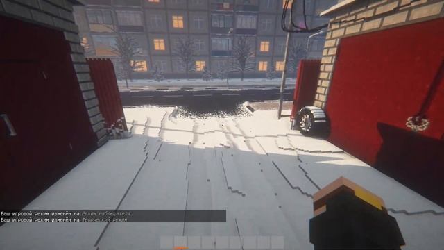 Российский Зимний Город в Майнкрафт | Minecraft Карты смотреть онлайн