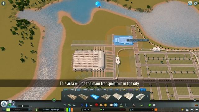 Starting a new city in 2020! - Building a Downtown Road Layout in Cities: Skylines | NO MODS | Ep. смотреть онлайн