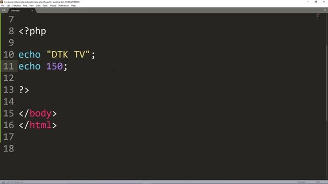 3: PRINTING OUTPUT TO BROWSER Using PHP | PHP Programming Tutorial for Beginners in Sinhala смотреть онлайн