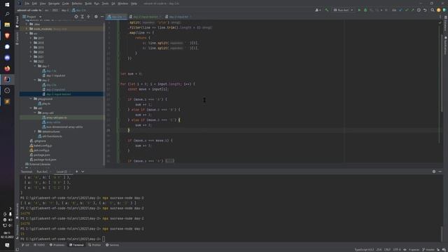 Advent of Code 2022 - Day 2 (Typescript) смотреть онлайн