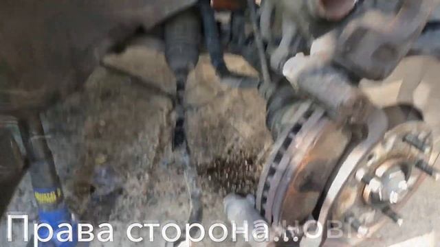 Kia Carens 2.0 CRDI замена рулевых тяг и наконечников! Steering tie rods Kia Carens replacement смотреть онлайн