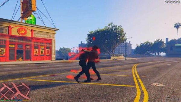 Grand Theft Auto V - The Flash Super Speed! [Black Flash] - GTAV Gameplay