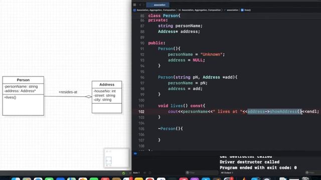 READ DESCRIPTION! Association, Aggregation and Composition | UML Class Diagram to C++ Code смотреть онлайн
