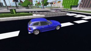 ГОНКИ С ПРЕПЯТСВИЯМИ В МАЙНКРАФТЕ! Огромные топоры крушат машины. Гоша и Чич.