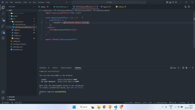 useLayout Effect Hook Malayalam | useLayoutEffect vs useEffect | ReactJs Malayalam Tutorial смотреть онлайн