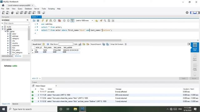 SQL | MySQL | AND OR NOT operator | SQL and MySQL from Scratch | Part 4 смотреть онлайн
