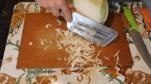 Как нашинковать капусту тонко и мелко 2 способами