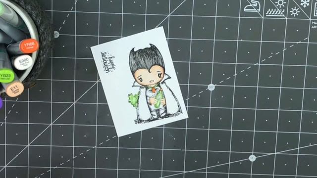 Happy Halloween Count | October Sketch Challenge | Unity Stamp Co. смотреть онлайн
