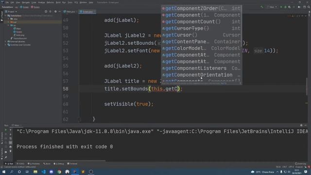 Curso de Java - JLabel - Aula 36 - Programação Iniciante смотреть онлайн