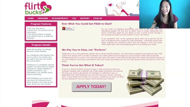 Get Paid To Chat, Text, & Flirt With Men Online смотреть онлайн