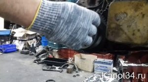 Газель с двигателем Камминз, установка ГРМ