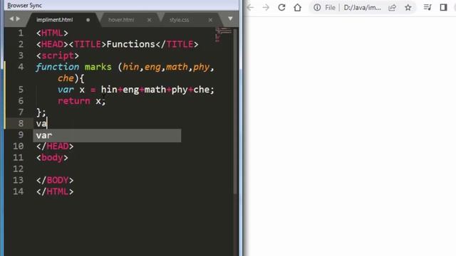 Function with return value in JavaScript | Javascript basic lesson - 23 JavaScript for beginners смотреть онлайн