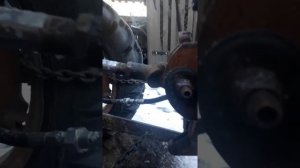 Гидроцилиндр вместо центрального винта трактор т 25 Wladymirec t25