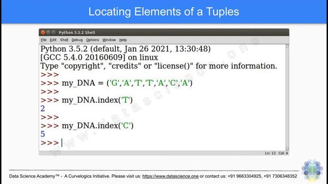 Python Programming for Beginners Py007: Tuples смотреть онлайн