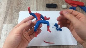 Как слепить ЧЕЛОВЕКА ПАУКА