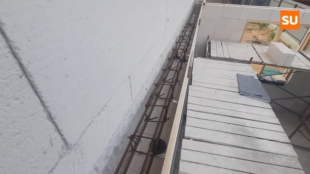 Заливаем армопояс гаража и крыльца дома Сумароково в Кудиново смотреть онлайн