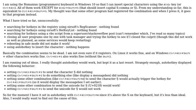 Ctrl + Alt + Shift + S hotkey not working in Windows 10 at all (not even in safe mode) смотреть онлайн