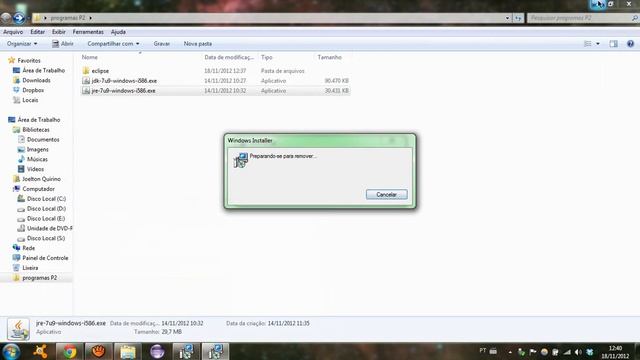 Instalando Eclipse, Java JDK e JRE смотреть онлайн