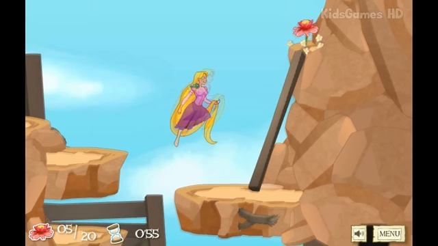 Disney Tangled - Disney Princess Rapunzel Games - Tangled Movie inspired Games смотреть онлайн