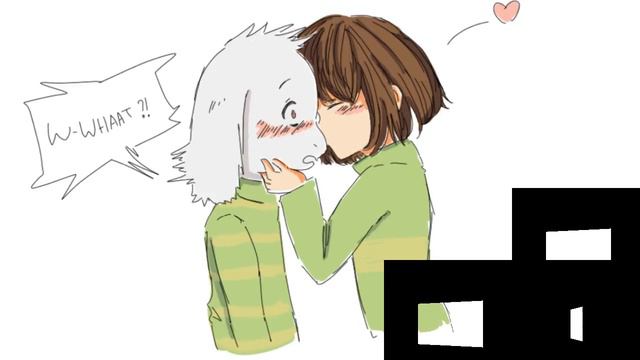 Undertale Comic = Chara X Asriel
