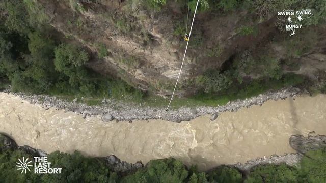 Bungee jumping Nepal | Last resort | Best adventure Video | world Number adventure is Buggy Jump смотреть онлайн