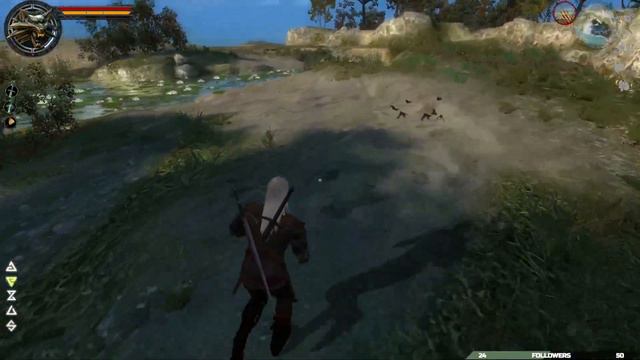 The Witcher #10. Микро юбилей. Теперь с минимальным содержанием лагов! (The Witcher MARATHON) смотреть онлайн