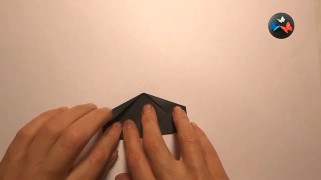 Как Сделать Шляпку Ведьмы из Бумаги | Origami hat Halloween. смотреть онлайн