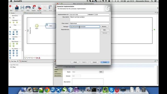 How to create a simple sum connector with Bonita CE 6.x смотреть онлайн