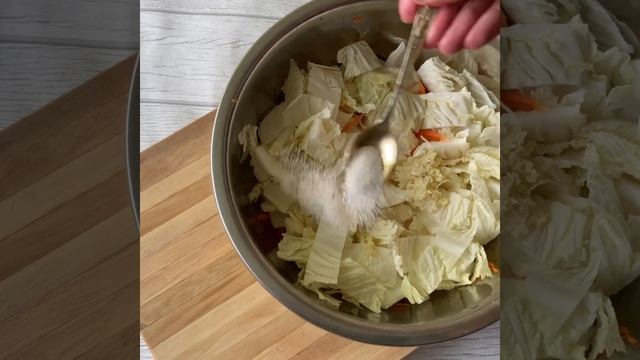 Корейский салат пекинская капуста с морковью по-корейски смотреть онлайн