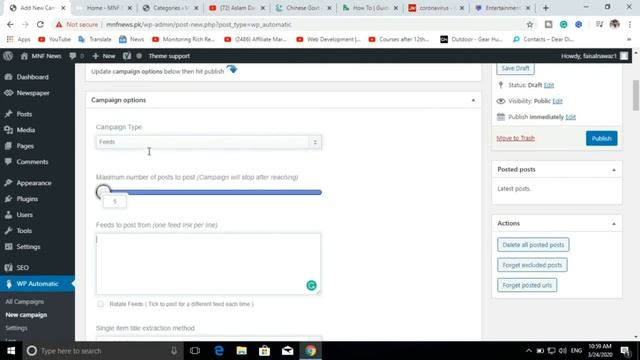 How to Setup Automatic Blogging with WP Automatic Plugin Settings in WordPress Website смотреть онлайн