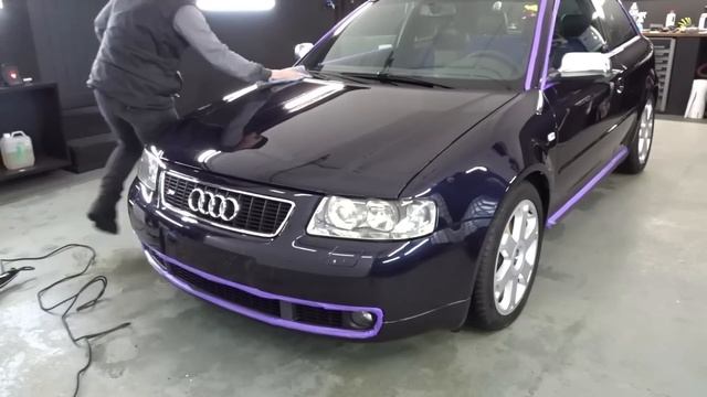 AUDI S3 - FULL DETAILING 24HOURS (Paint correction / detailing ) first after 1 year смотреть онлайн