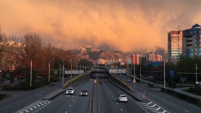 Алматы. Закаты нашего города. Апрель 2020 смотреть онлайн
